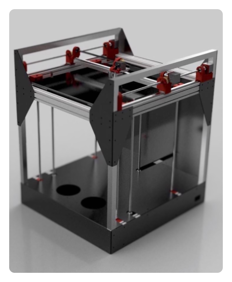 ThreadCore 3D Drucker 125L Bauraum